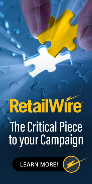 RetailWire in house ad puzzle half page banner