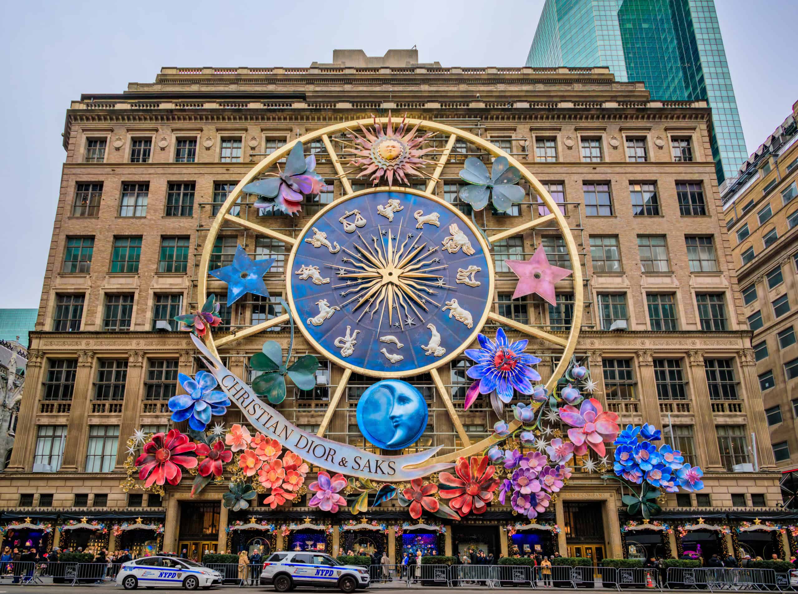 Saks Fifth Avenue New York City Light Show