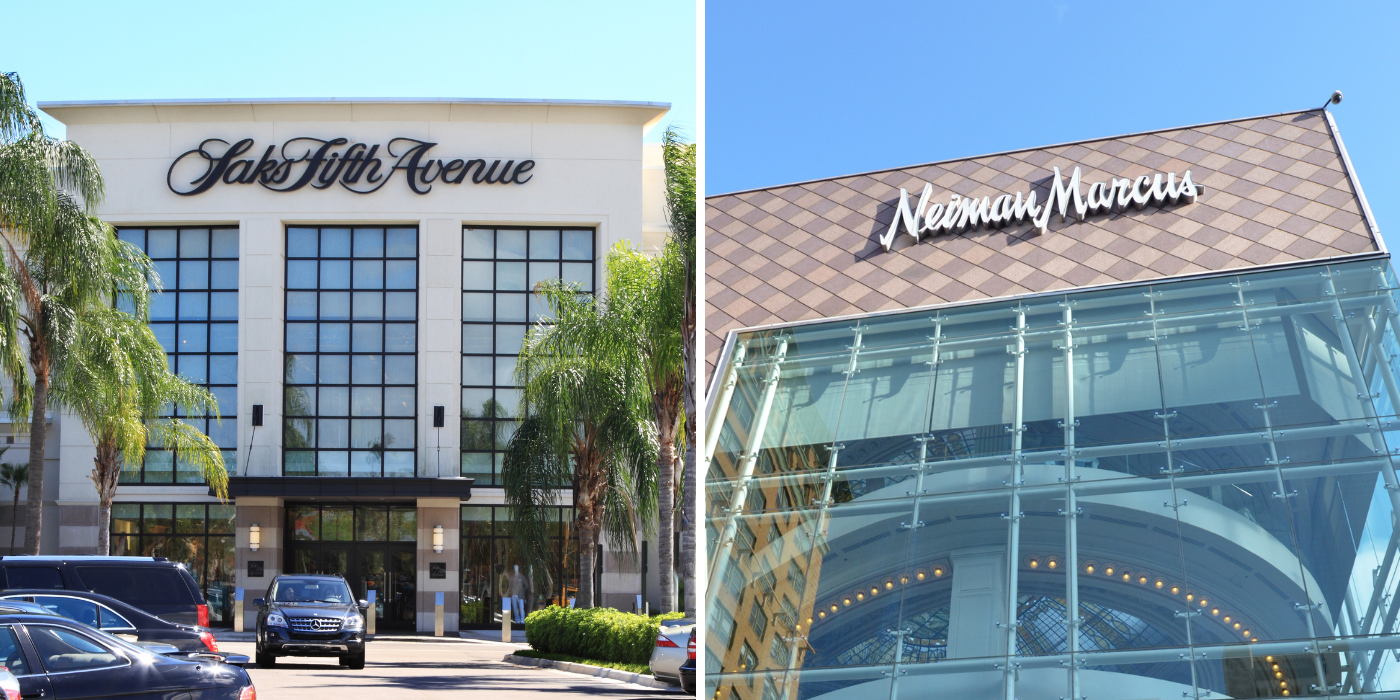Neiman Marcus and Saks Fifth Avenue stores
