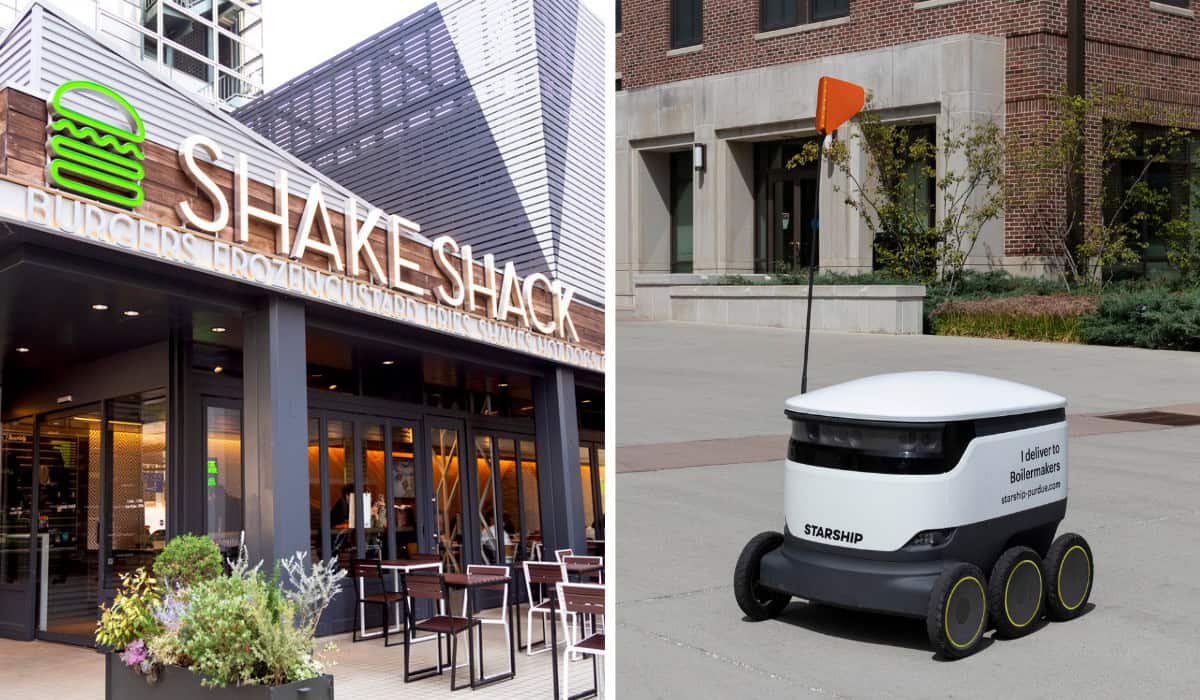 Shake Shack and Robot Delivery