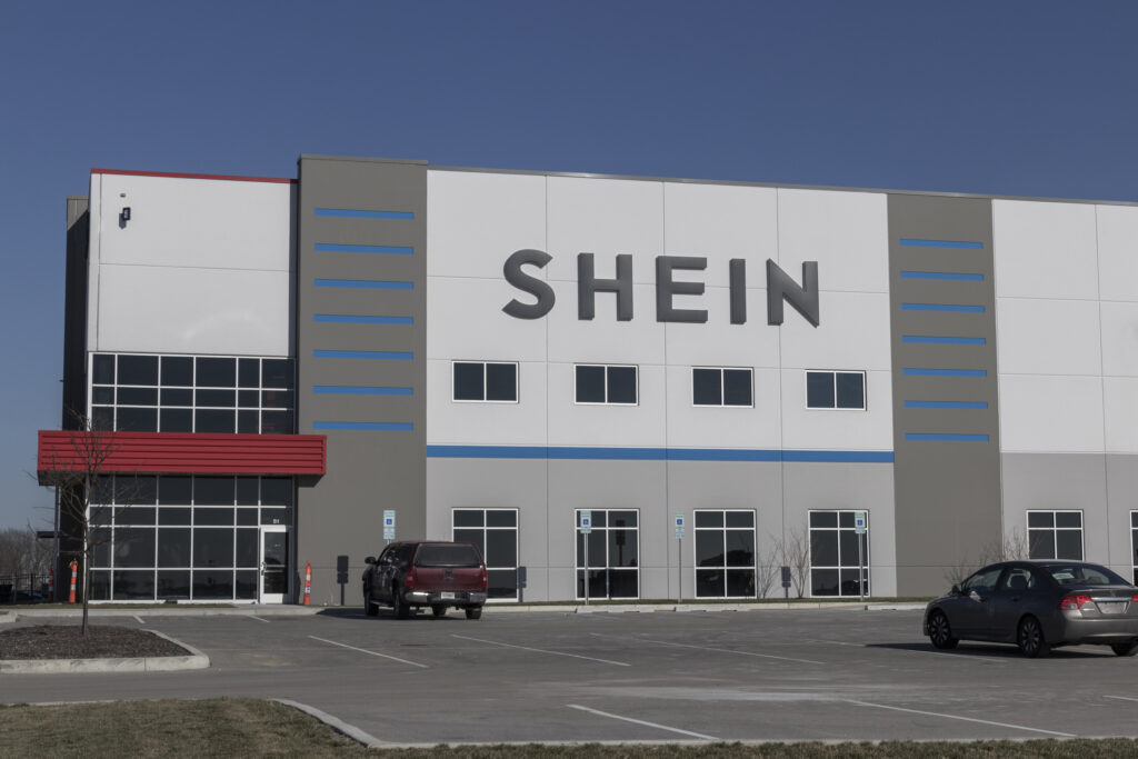 de minimis SHEIN e-commerce distribution center