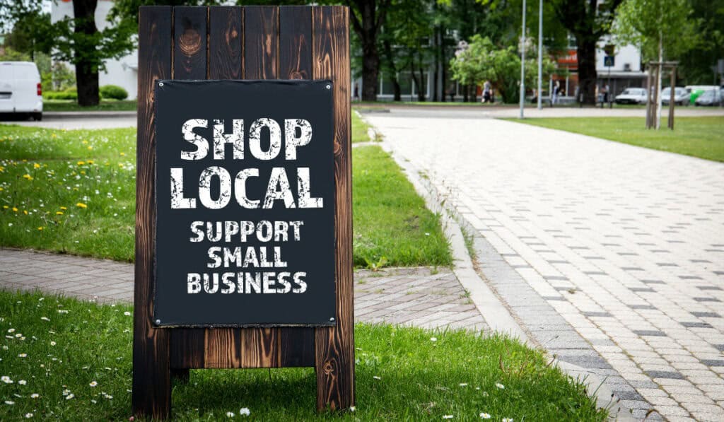 Shop local
