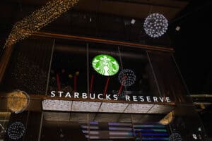 Starbucks Reserve brand shopfront logo