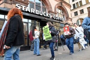 Starbucks labor union strike