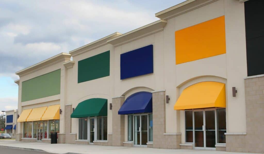 Strip mall concept