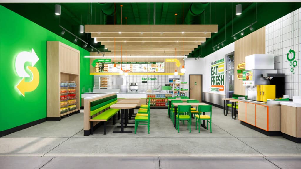 Subway Unveils New Global Restaurant Design: ‘Fresh Forward 2.0’