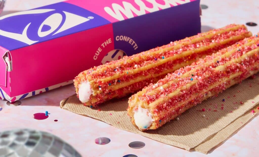 Taco Bell and Milk Bar Unveil the Ultimate Indulgence: Birthday Cake Churros
