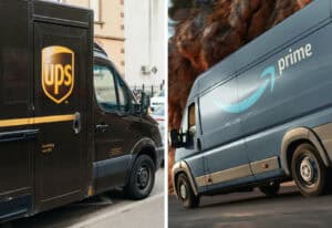 UPS and Amazon Delivery