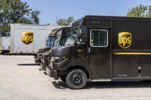 United Parcel Service Delivery Truck, UPS