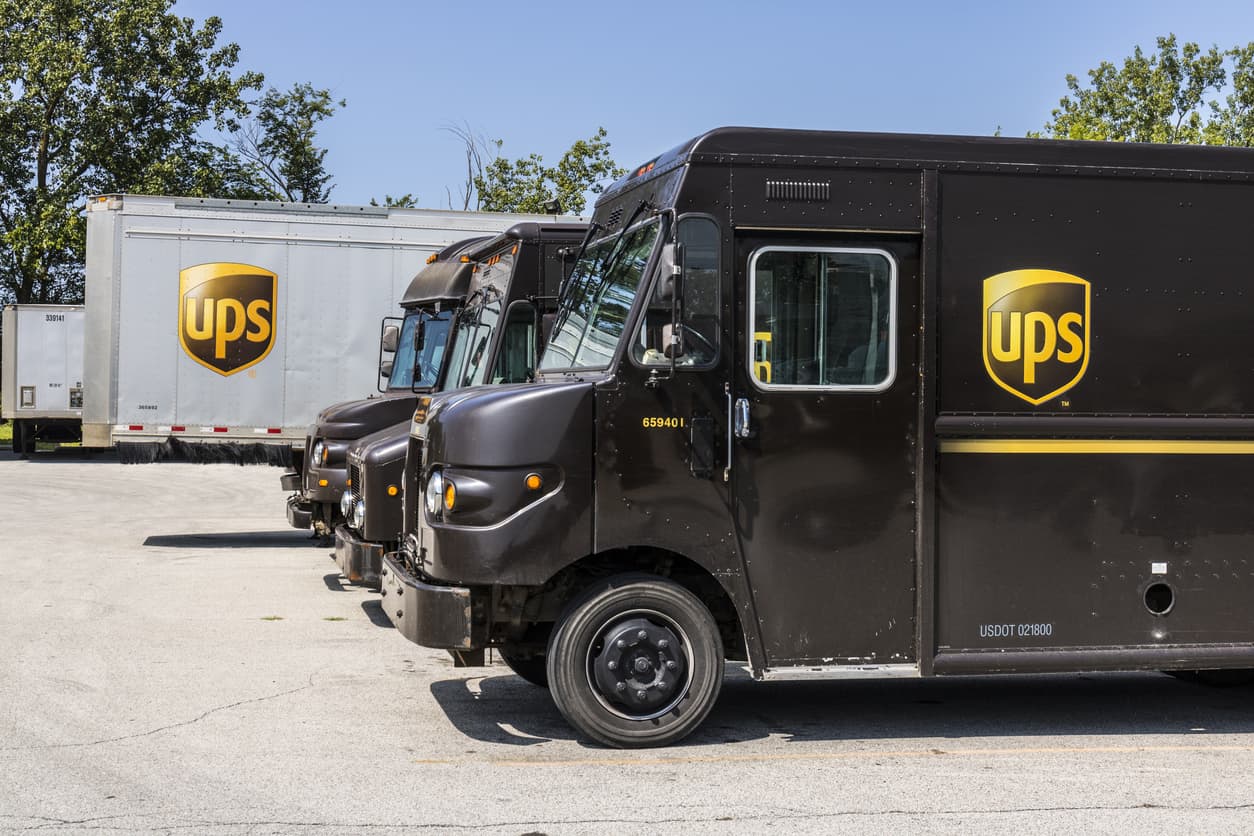 United Parcel Service Delivery Truck