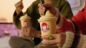 Wendy's NEW Salted Caramel Frosty