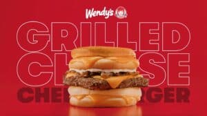 Wendy's Newest Burger Replaces Buns with Grilled Cheese Sandwiches