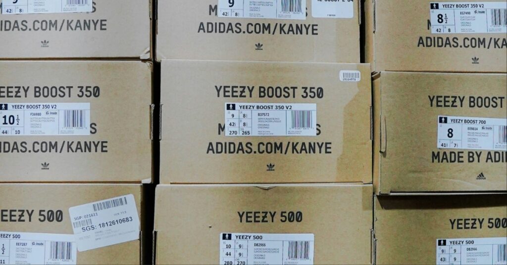 YEEZY boost boxes