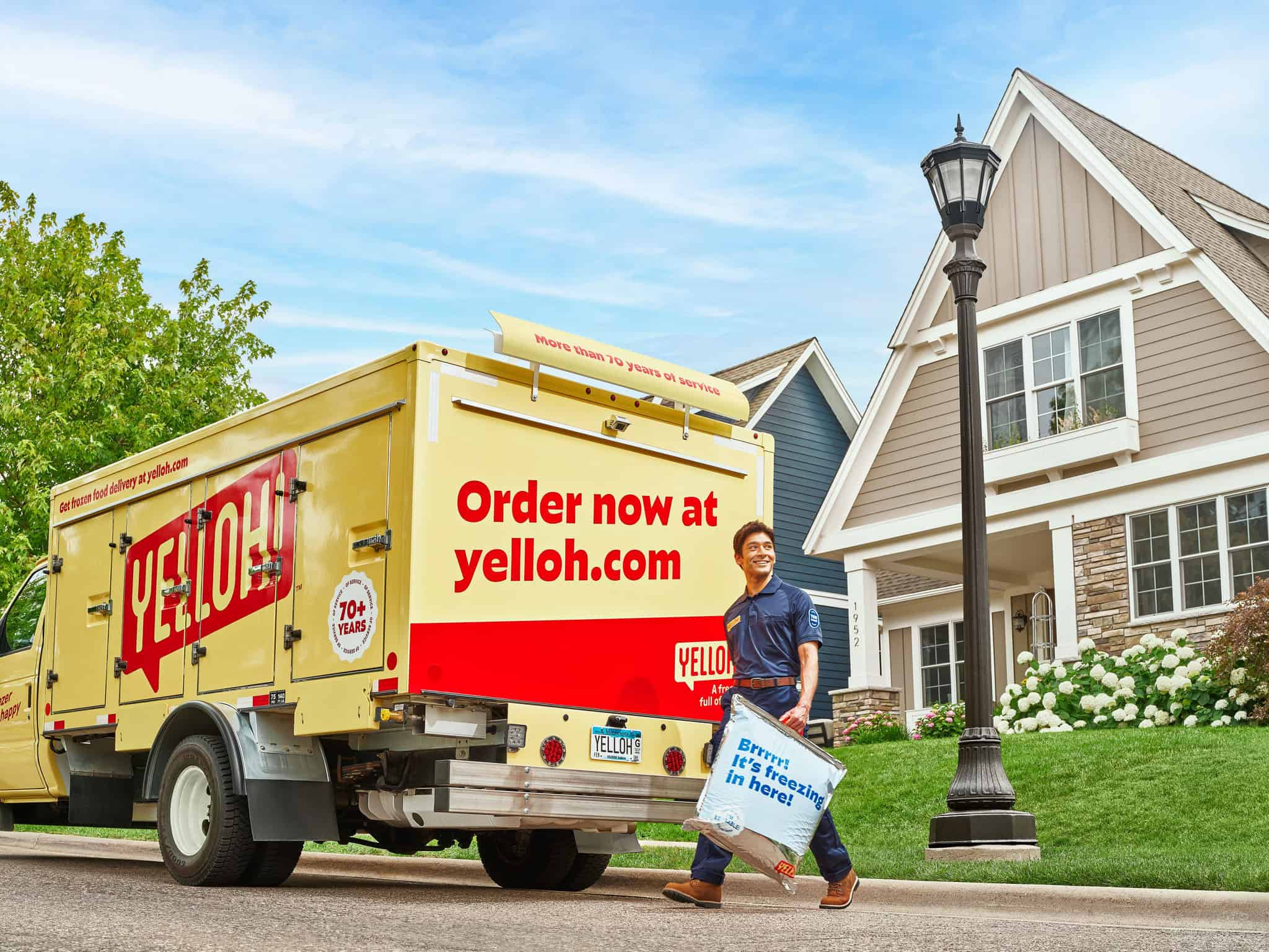 Yelloh Food Delivery Truck