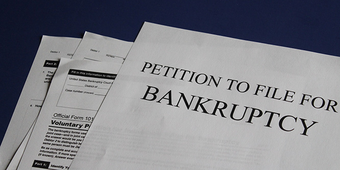 Bankruptcy petition cover sheet