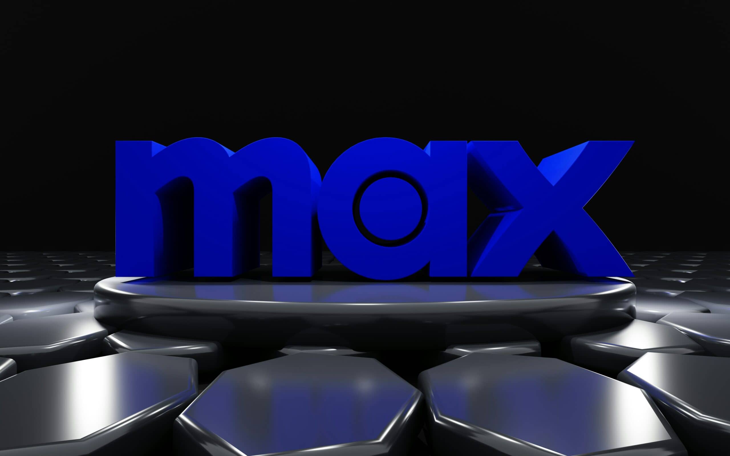 Max logo in blue
