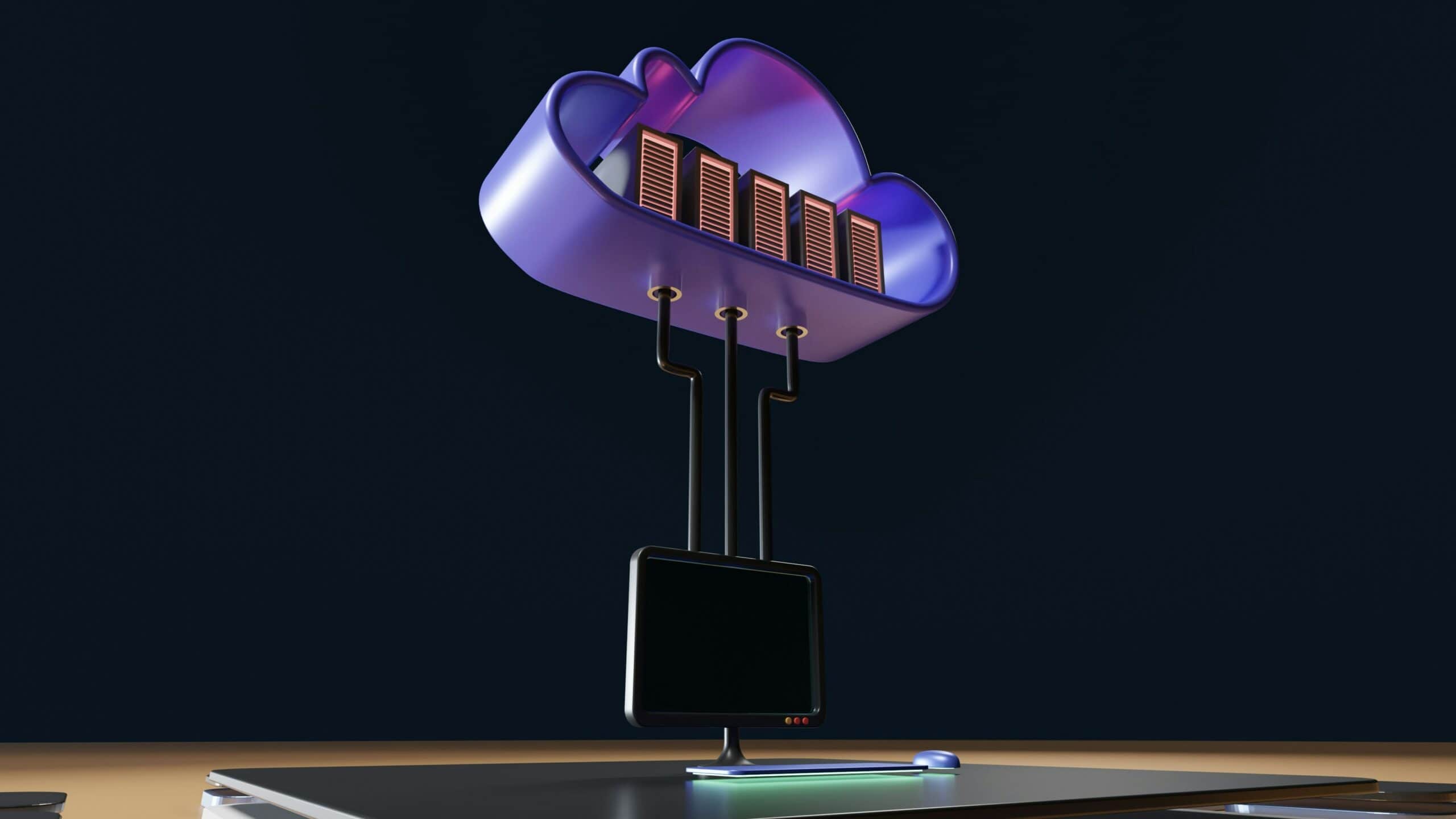 electronic cloud with circuit