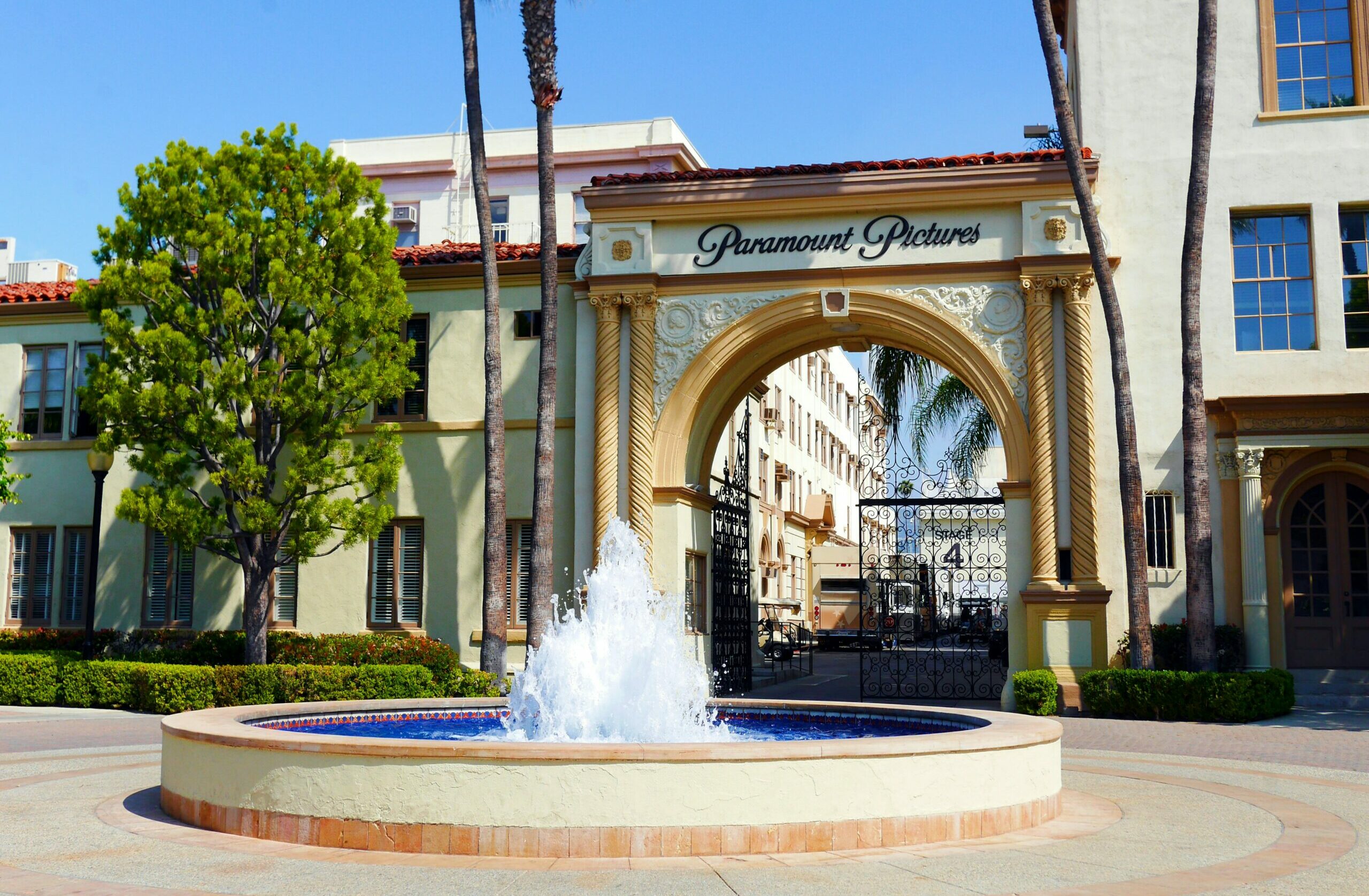 Outside Paramount Pictures