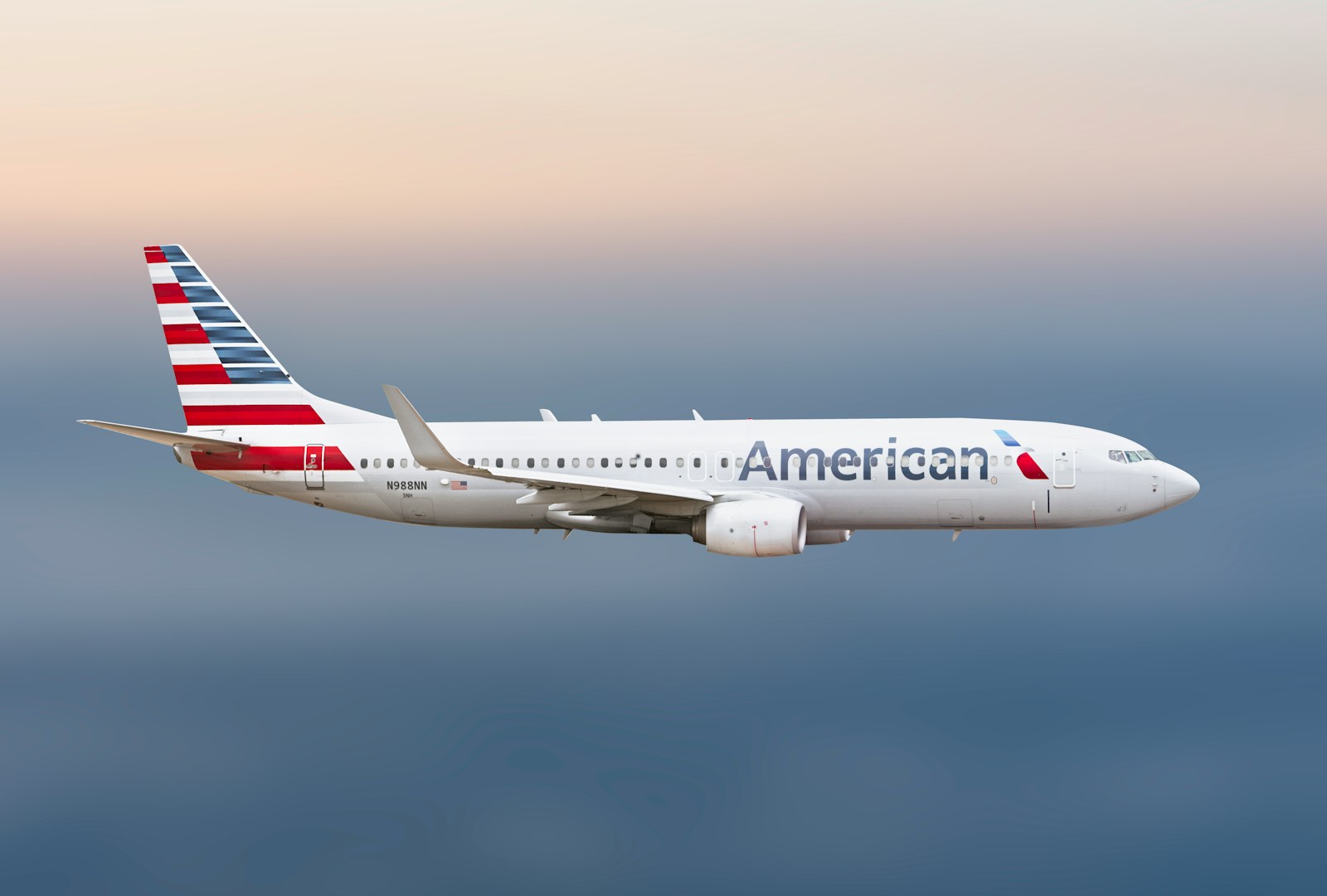 flying airplane american airlines