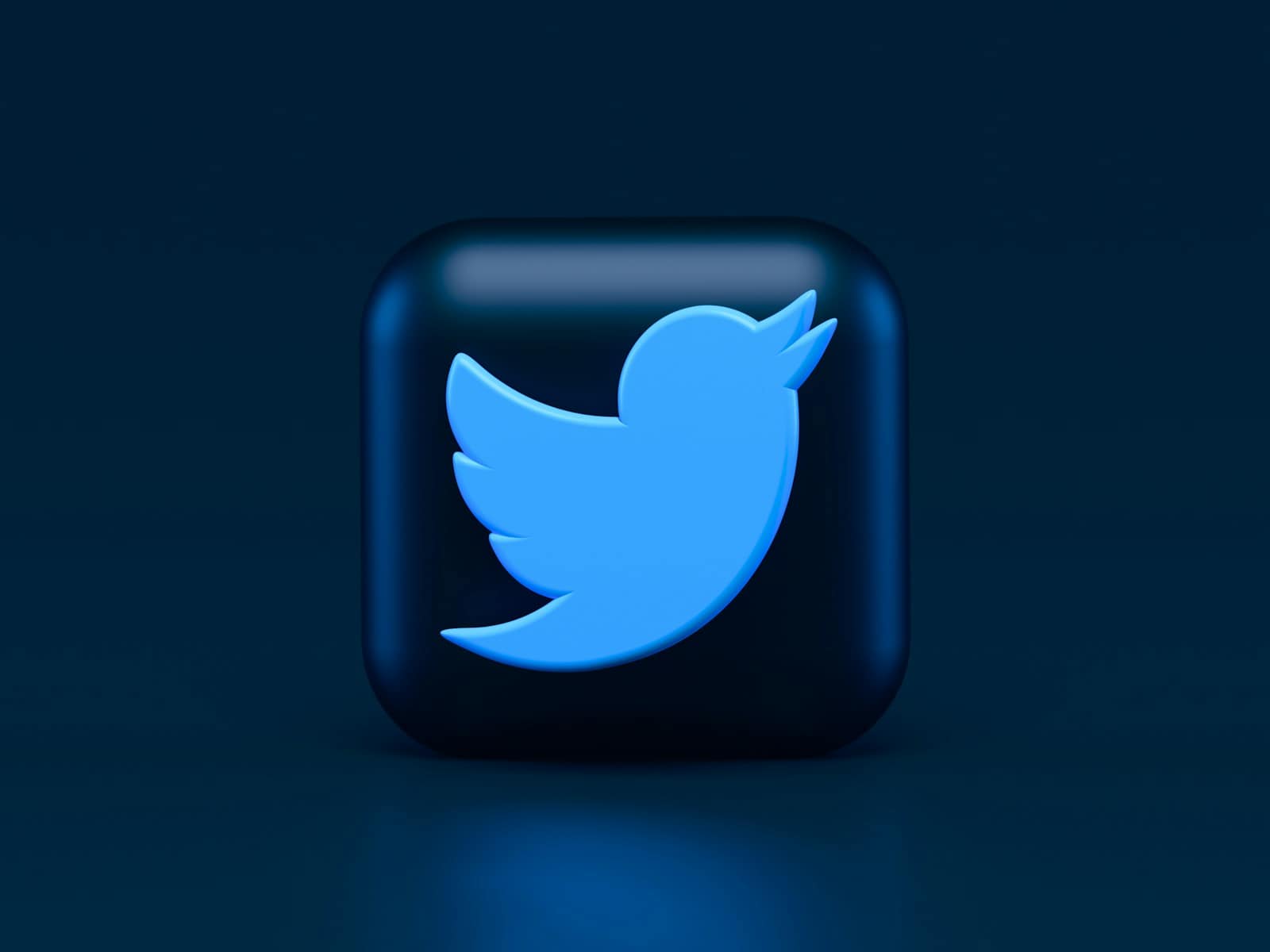 blue and white heart illustration twitter logo