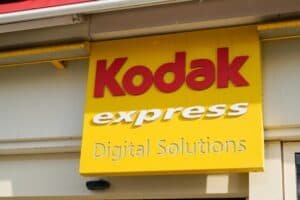 Kodak sign