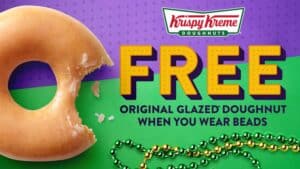 Krispy Kreme Mardi Gras collaboration