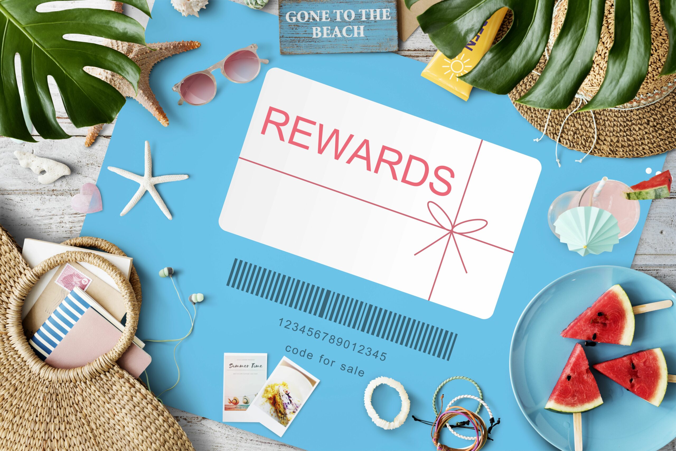 Loyalty and rewards retail concept