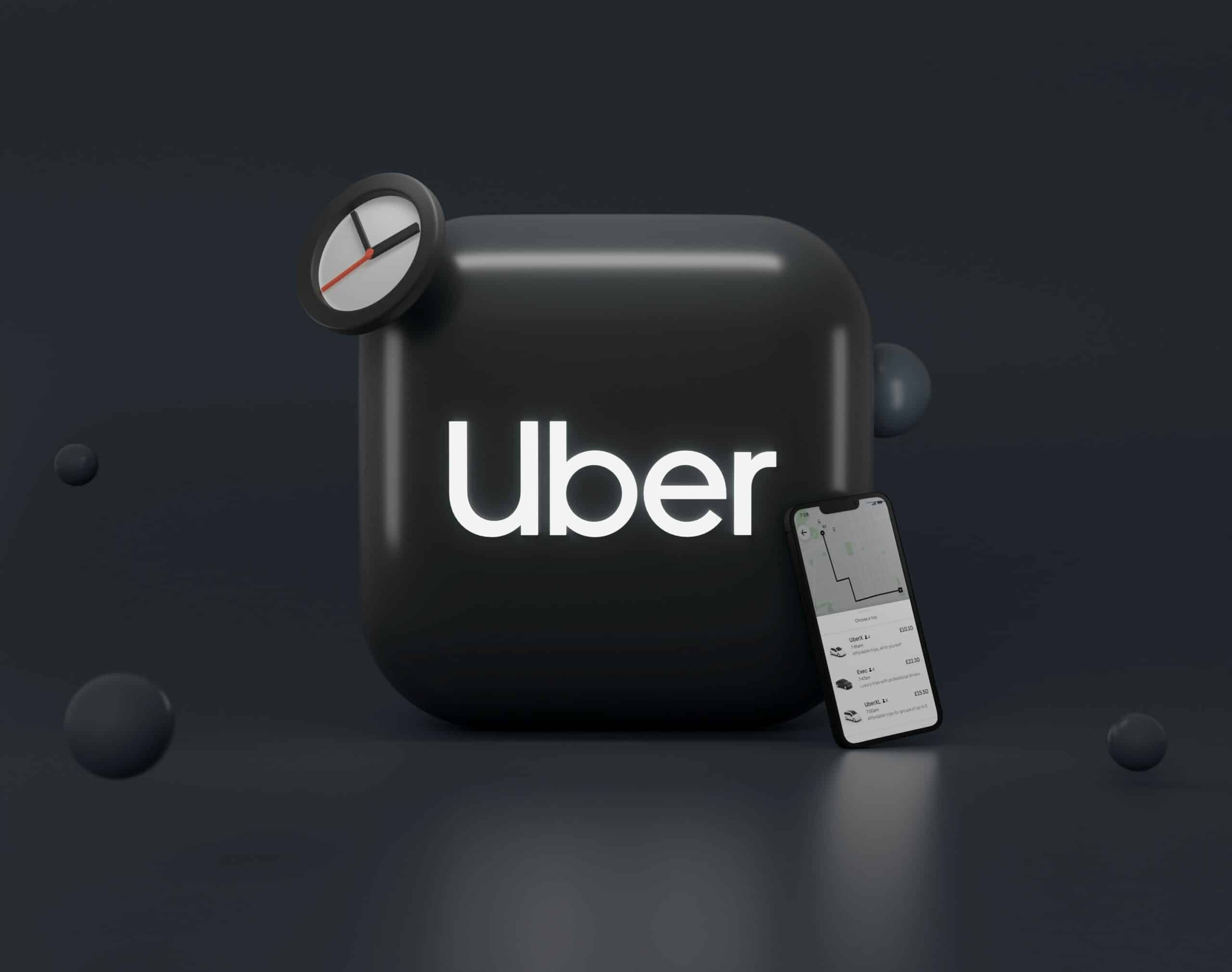 Uber logo graphic, FTC