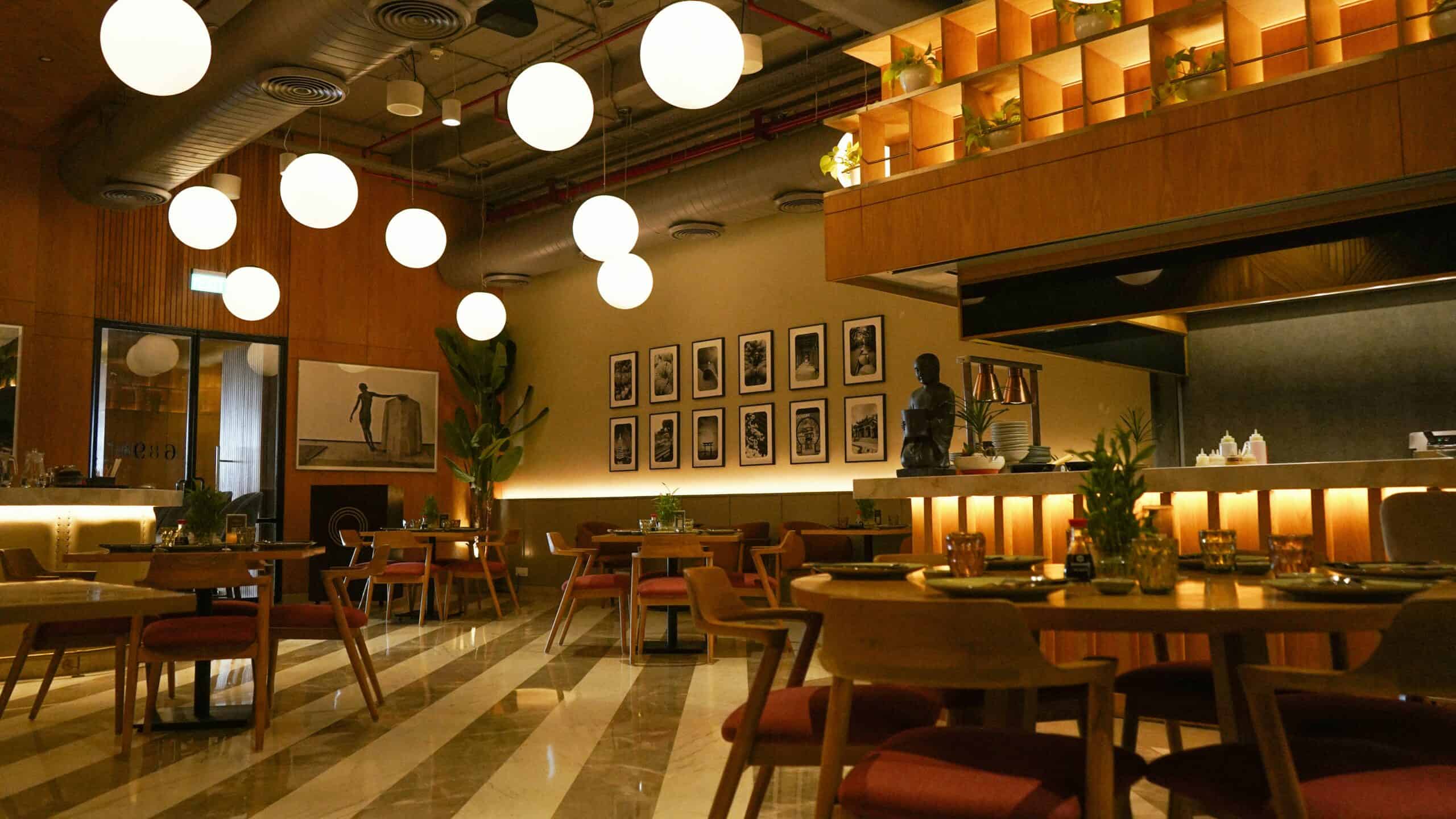 A restaurant interior, OpenTable