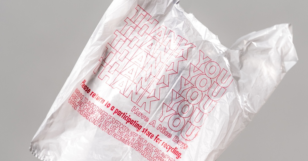 A photo of a plastic bag.