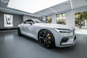 polestar EV in showroom