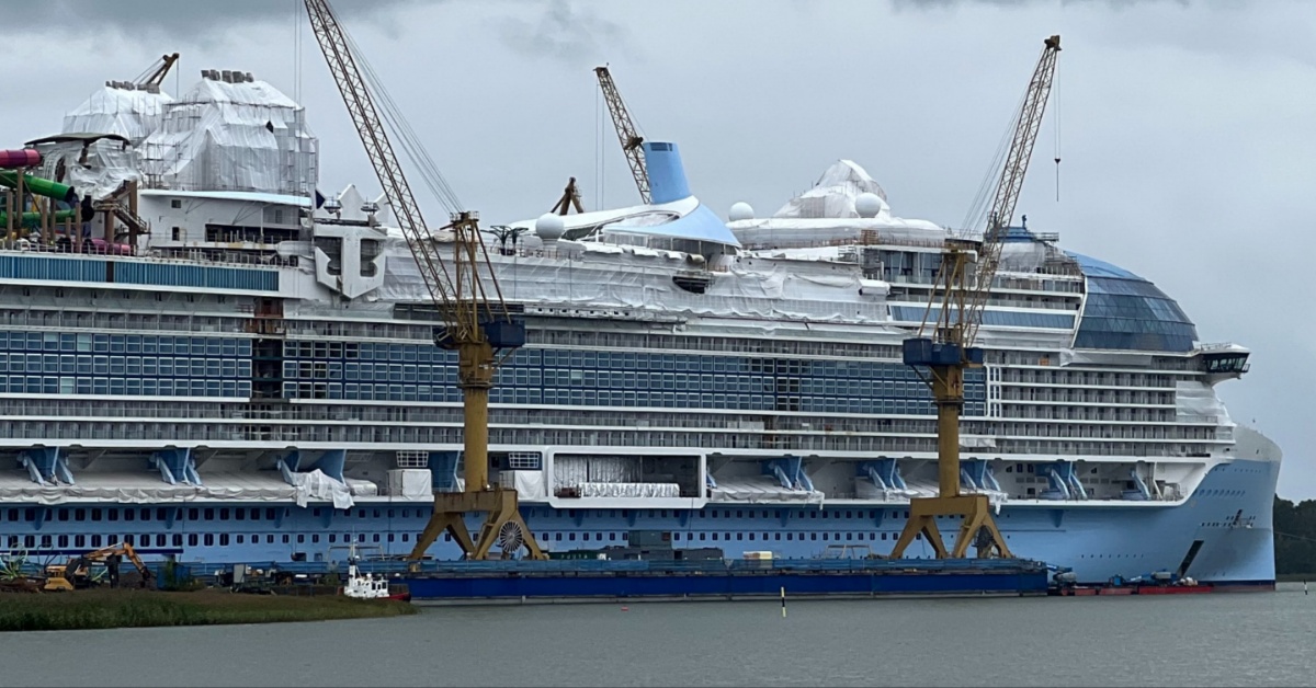 The Royal Caribbean Icon of the Seas cruise ship
