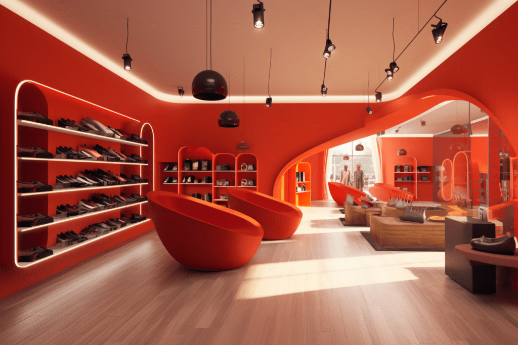 shoe store modern