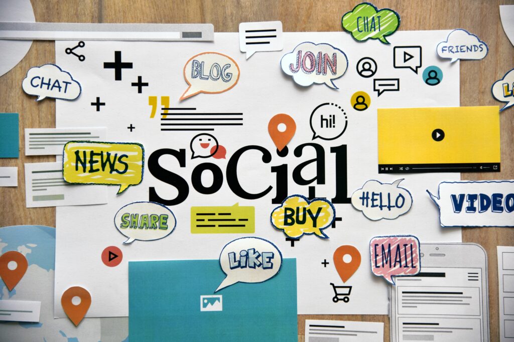 Social media concept