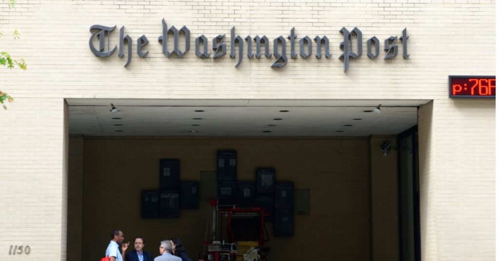 Washington Post Could be Shifting Focus to Social Media Journalism