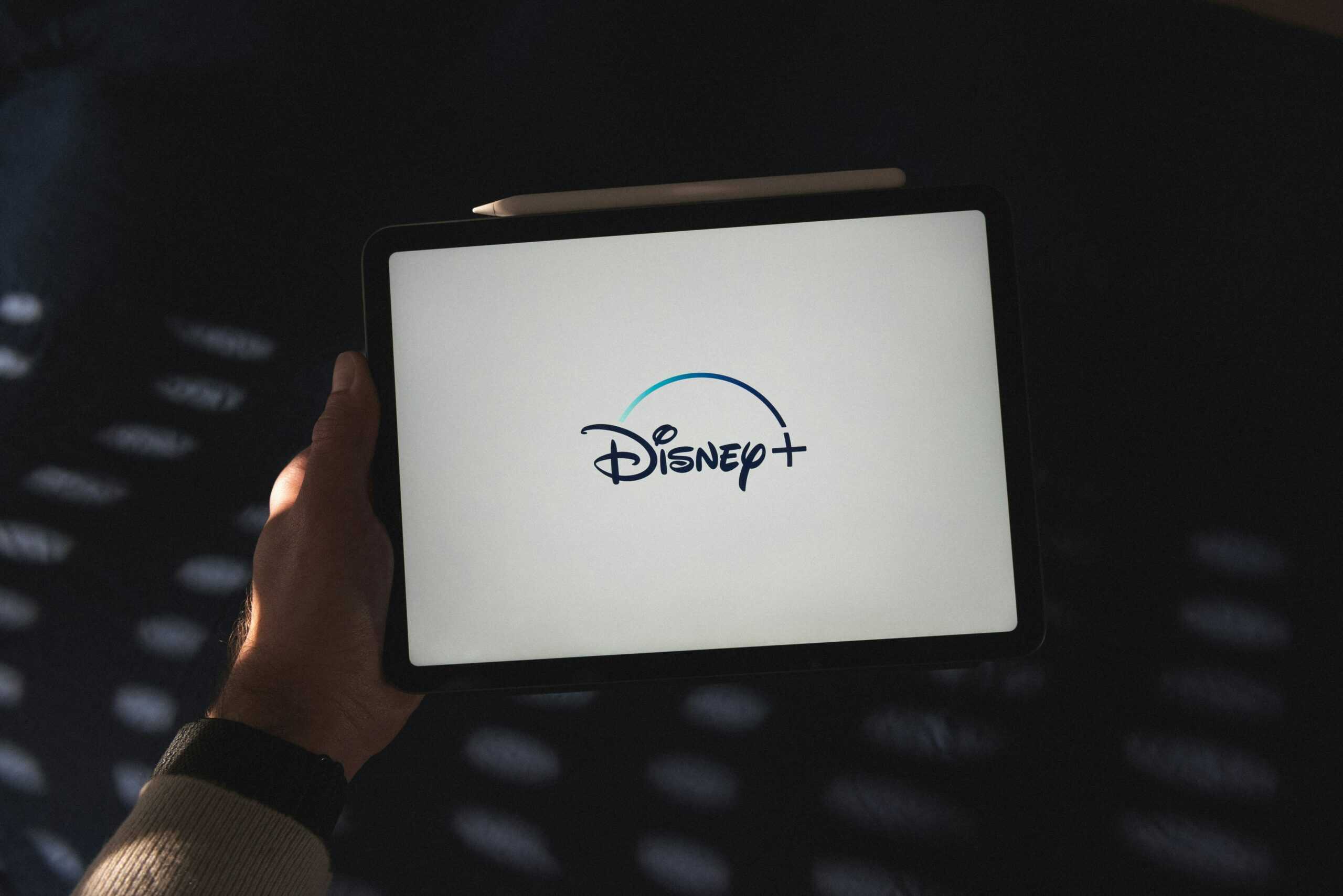 disney+ app on tablet