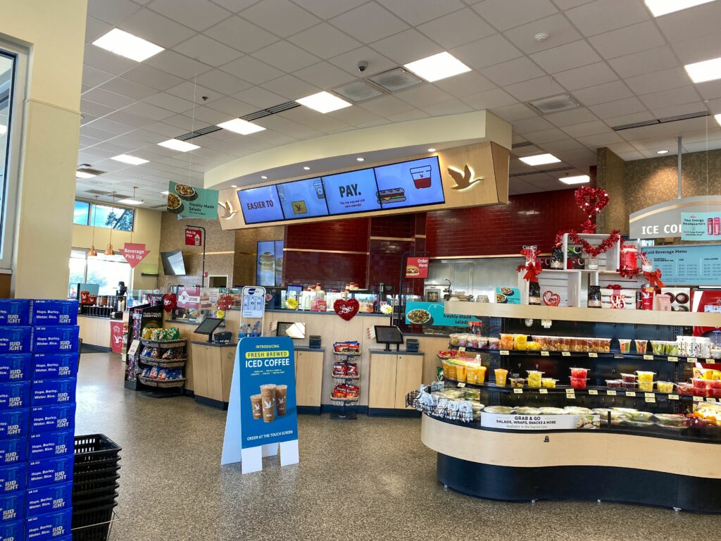 Wawa interior