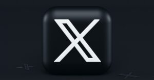 The logo for X formerly known as Twitter.